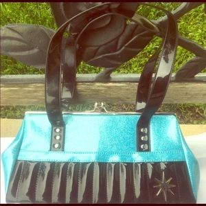 2 Lux deVille purses 1 wallet